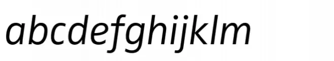 FF Zwo Semi Light Italic