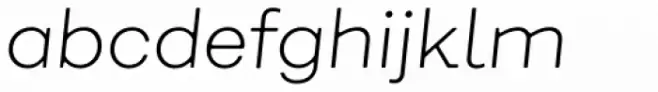 Fibra One Alt Ultra Light Italic