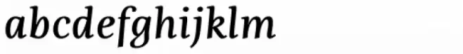 Fiesole Caption Bold Italic