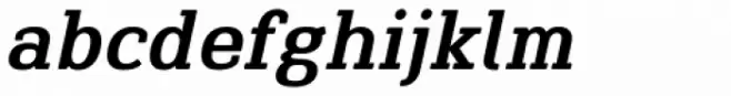 Finador Slab Bold Oblique