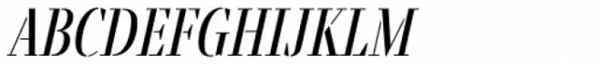 Fino Stencil Italic