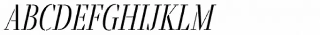 Fino Stencil Light Italic