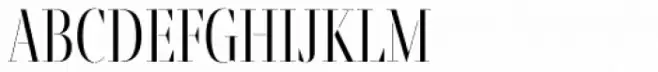 Fino Stencil Title Light