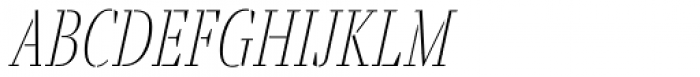 Fino Stencil Ultra Thin Italic