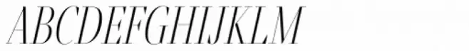 Fino Title Thin Italic