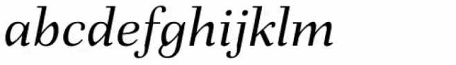 Fiorina Text Italic