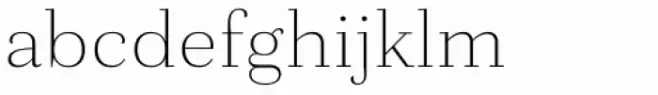 Fiorina Text Thin