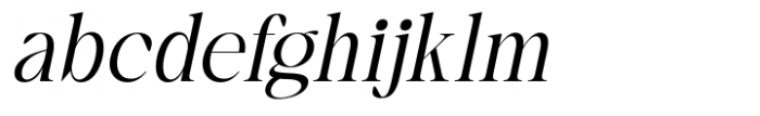 First Class Extra Light Italic Neue
