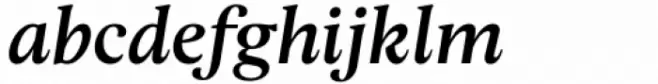 fj Meduza Semi Bold Text Italic