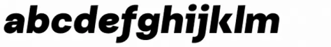 fj Platz Groteskeâ„¢ Heavy Italic