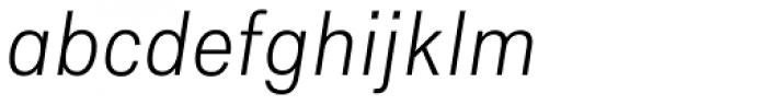 Flaco Light Italic