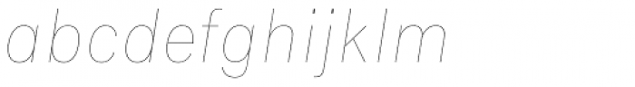 Flaco Thin Italic