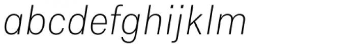 Flaco Ultra Light Italic