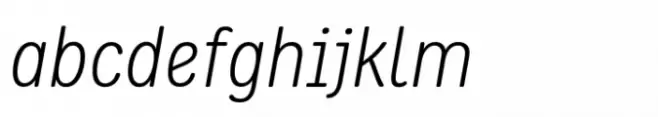 Flacon Light Italic