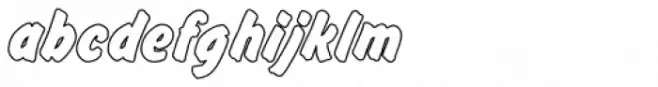 Flash Outline P Bold