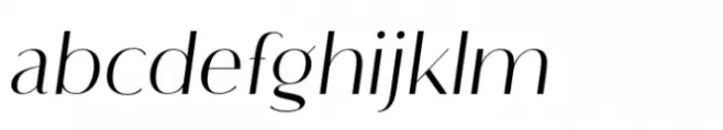 Flatline Sans Light Italic