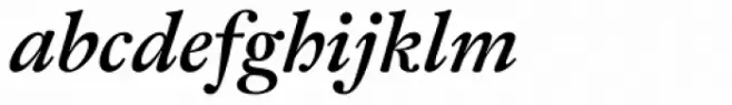 Fleischman BT Pro Bold Italic