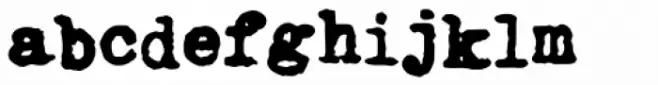 Fletcher Typewriter Black Jumpy