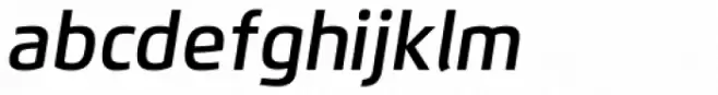 Flexo Demi Italic
