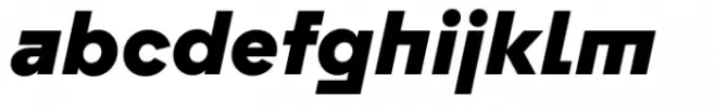 Flink Neue Bauhaus Black Italic