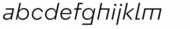 Flink Neue Bauhaus Book Italic