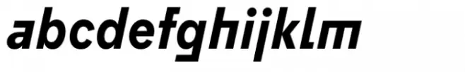 Flink Neue Bauhaus Cmp Bold Italic