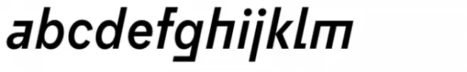 Flink Neue Bauhaus Cmp Medium Italic