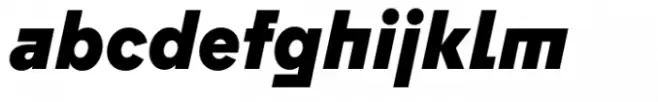 Flink Neue Bauhaus Cnd Black Italic