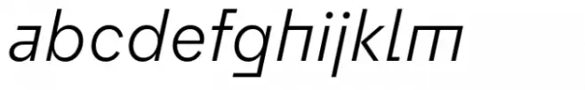 Flink Neue Bauhaus Cnd Book Italic