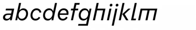 Flink Neue Bauhaus Cnd Regular Italic