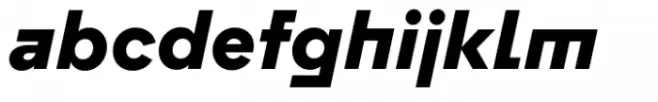 Flink Neue Bauhaus XBold Italic