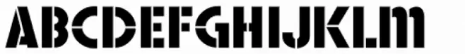 Flocking Stencil JNL Regular