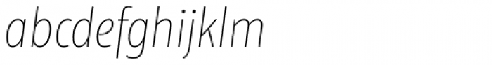 Floki Extra Light Italic