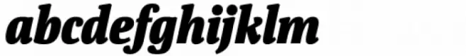 Floris Black Italic