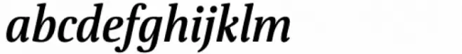 Floris SemiBold Italic