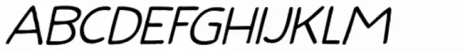 Flying Saucer Italic