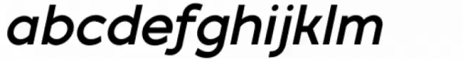 Foda Egypt Semi Bold Italic