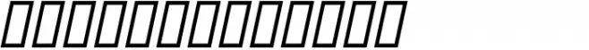 Foda Kufi ExtraItalic