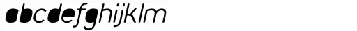 Foda Sans Italic Rounded Solid