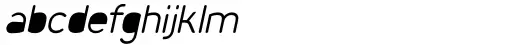 Foda Sans Oblique Rounded Solid