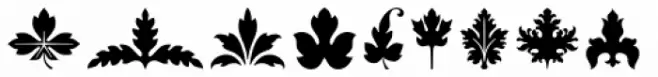 Foliage Ornaments