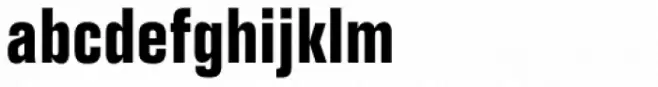 Folio Bold Condensed