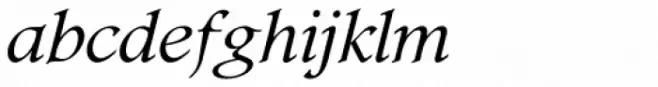 Footlight Std Light Italic