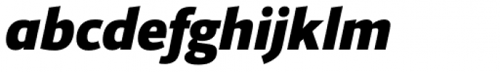 Foro Sans Black Italic