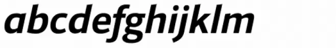 Foro Sans Bold Italic