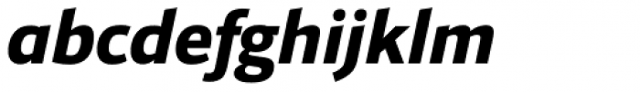 Foro Sans Extra Bold Italic
