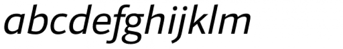Foro Sans Italic