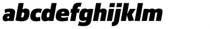 Foros ExtraBold Italic