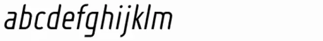 Fou Cond Light Italic
