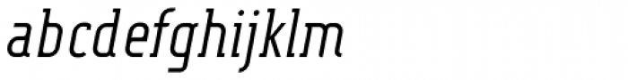 Fou Serif CN Light Italic